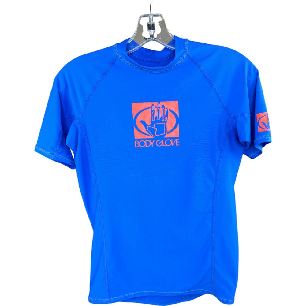Body Glove Juniors‎ Short Arm Fitted Rashguard, Male. Junior, Royal Blue, 14